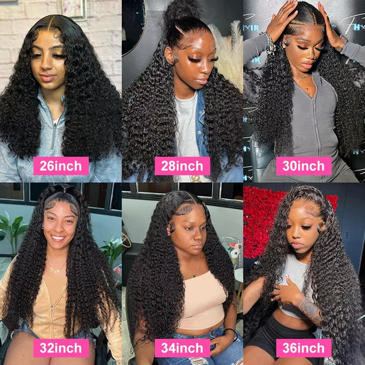 Curly Human Hair (Invisible Knots)
